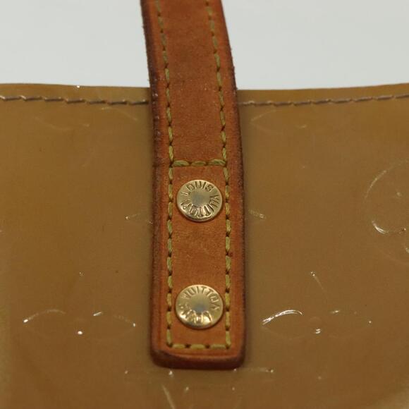 LOUIS VUITTON Monogram Vernis Reade PM Hand Bag Noisette M91334 - Picture 10 of 16